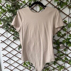 Abercrombie & Fitch Beige Bodysuit